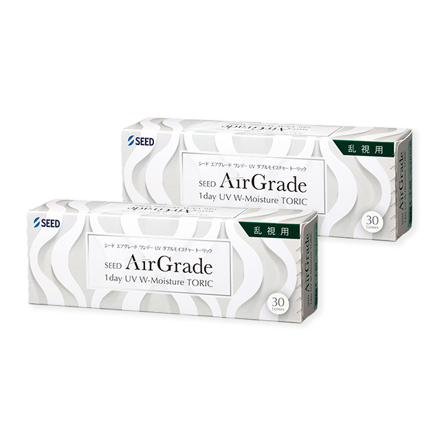 エアグレード ワンデーUVWモイスチャートーリック30枚 1箱