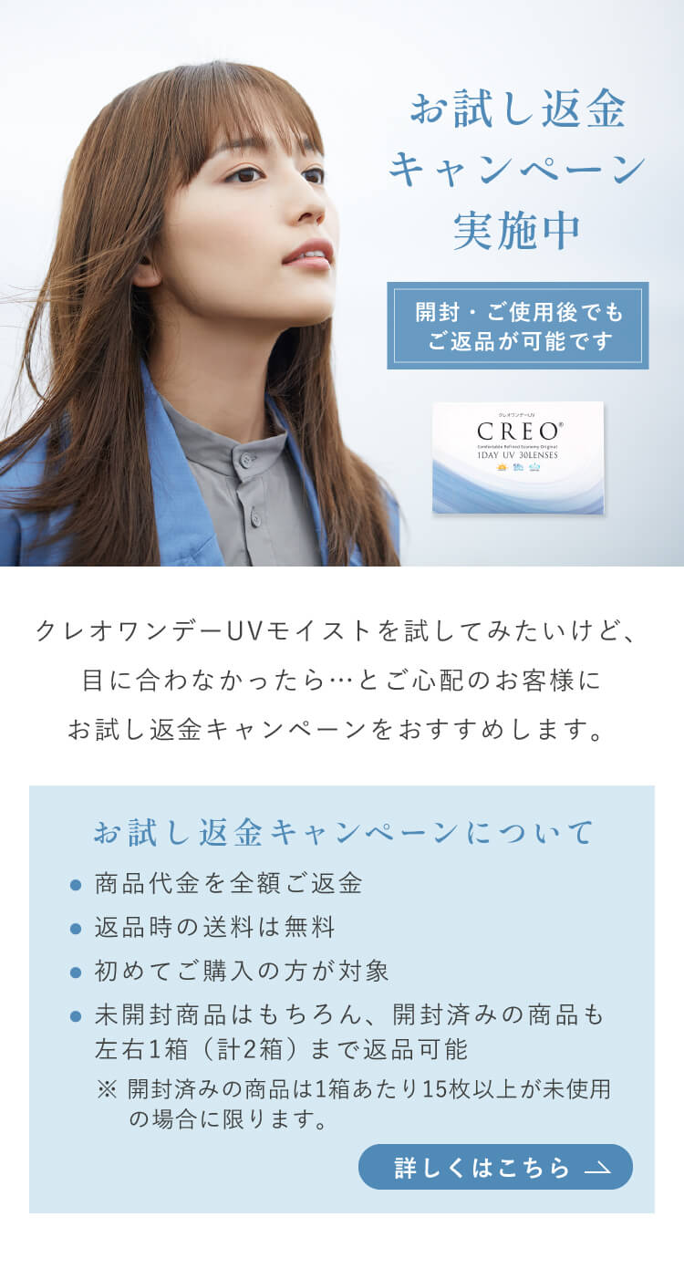 お試し返金キャンペーン